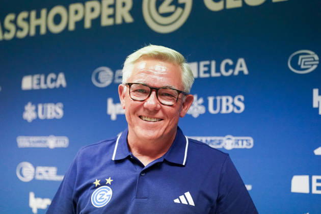 Switzerland, Zurich Soccer Grasshopper Club Zurich Introduction of Head Coach Olaf Janßen Press Conference Zurich Facial expressions, Emotion, Press conference, Media, Portrait photo, Portrait, Individual shot, Portrait Copyright: xJOERANxSTEINSIEKx