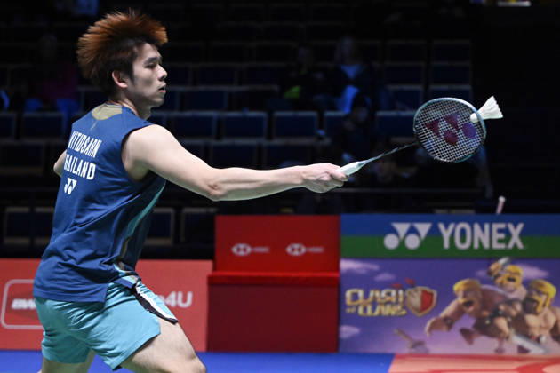 LKS 20261007 Kunlavut Vitidsarn of Thailand during the badminton Clash of Clans Arctic Open 2026 tournament in Vantaa, Finland, on October 7, 2026. - ANTTI AIMO-KOIVISTO Vantaa Finland SzvUz-QIztg  Copyright: xAnttixAimo-Koivistox SzvUz-QIztg