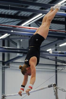 Belgian Lisa Vaelen pictured during a training session of Belgium s artistic gymnastics team, Wednesday 7 October 2026, in Gent, ahead of the Worlds Championships in Rotterdam from 17 to 25 October 2026. BOAZxKEERSMAEKERS  x189054769x