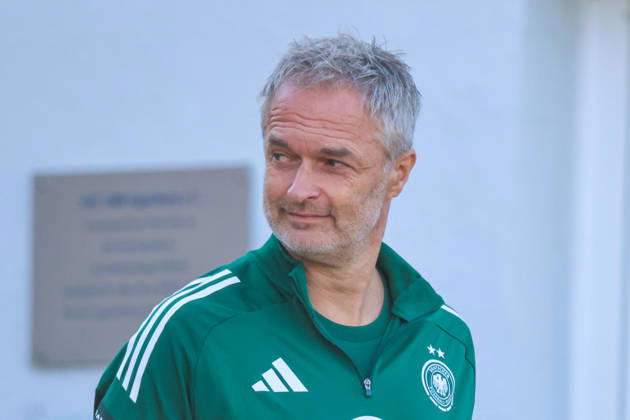 Eppelheim, Germany, October 7, 2026 German Women s National Soccer Team Training Friendly Match: Germany vs. Australia Pictured: National Team Coach Christian Wück (Wueck), Germany Copyright: HMBxMedia MadeleinexFantini