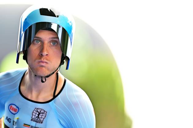 Belgium s Ilan Van Wilder pictured at the start of the Men Elite Individual Time Trial race (22km) at the cycling UEC Road European Championships, in Ljubljana, Slovenia, on Wednesday 7 October 2026. The UEC Road European Championships are taking place from 02 to 07 October in Ljubljana, Slovenia. DAVIDxPINTENS x189058784x