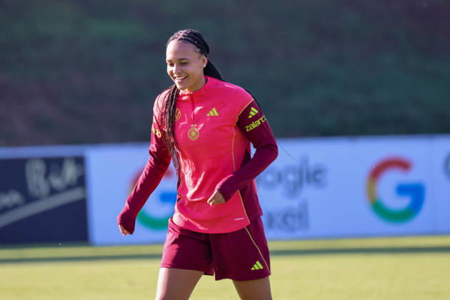 Eppelheim, Germany, October 7, 2026 German Women s National Soccer Team Training Friendly Match Germany vs. Australia Pictured: Lisa Baum, Germany Copyright: HMBxMedia MadeleinexFantini
