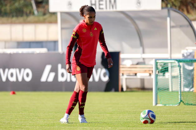 Eppelheim, Germany, October 7, 2026 German Women s National Soccer Team Training Friendly Match: Germany vs. Australia Pictured: Cora Zicai, Germany Copyright: HMBxMedia MadeleinexFantini