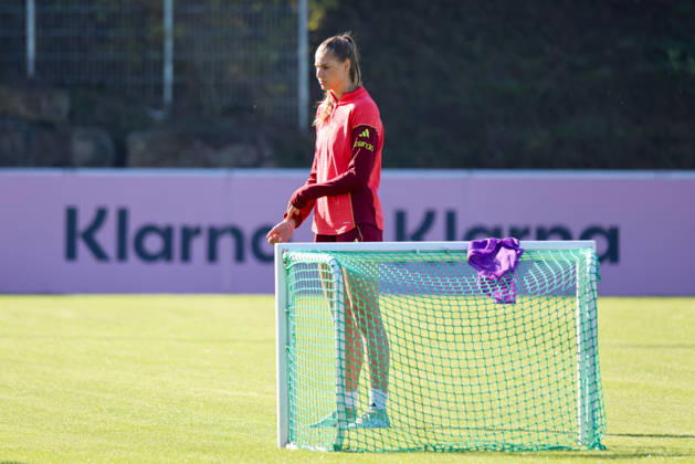 Eppelheim, Germany, October 7, 2026 German Women s National Soccer Team Training Friendly Match: Germany vs. Australia Pictured: Jule Brand, Germany Copyright: HMBxMedia MadeleinexFantini