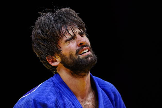 AZERBAIJAN, BAKU - OCTOBER 7, 2026: Zelim Tckaev of Azerbaijan after a -81 kg bout againts Tato Grigalashvili of Georgia as part of the 2026 World Judo Championships at the National Gymnastics Arena 2026 World Judo Championships In Baku - ZUMAt113 20261007_zaa_t113_505 Copyright: xMikhailxSinitsynx