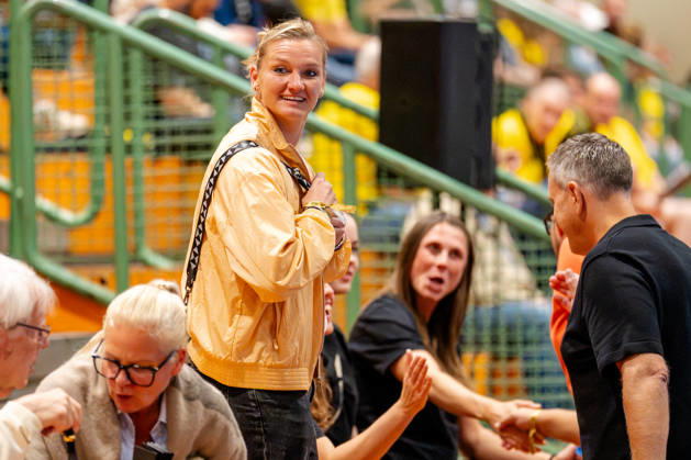 Dortmund, October 7, 2026, Handball, Women s, Alsco Women s Handball Bundesliga, Matchday 5, BVB Borussia Dortmund vs. Buxtehuder SV, Alexandra Popp (BVB) arrived at the arena before the game, Dortmund Sports Hall Wellinghofen, North Rhine-Westphalia, Germany