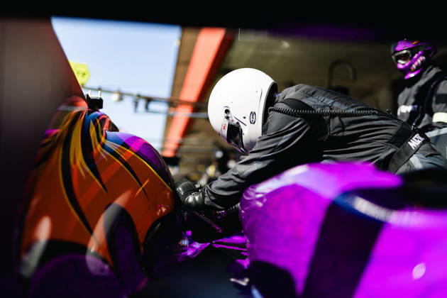 AUTO - ELMS - 4 HOURS OF PORTIMAO 2026 99 HYETT PJ (usa), DELETRAZ Louis (sui), CAMERON Dane (usa), AO by TF, Oreca 07 - Gibson, LMP2 Pro Am, mecaniciens, mechanics during the 4 Hours of Portimao 2026, 6th round of the 2026 European Le Mans Series on the Autodromo Internacional do Algarve from October 8 to 10, 2026 in Portimao, Portugal -  Copyright: xJoaoxFilipex