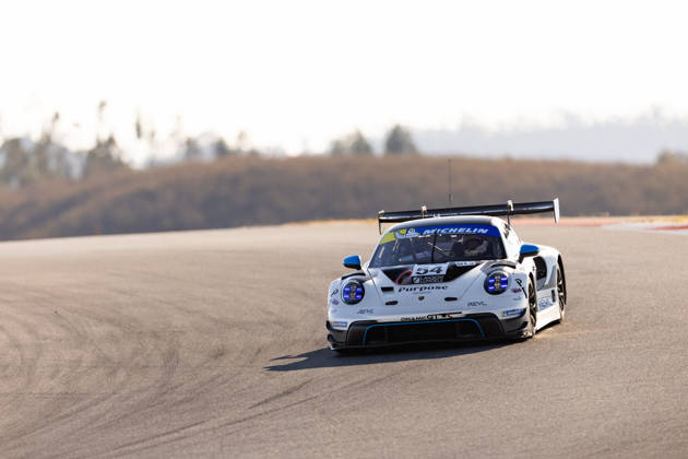 AUTO - MLC 2026 - PORTIMAO 54 KRAHN Reinhold (can), CRESSONI Matteo (ita), Dinamic GT, Porsche 911 GT3 (992) Evo, GT3, action during the 6th round of the 2026 Michelin Le Mans Cup on the Autodromo Internacional do Algarve from October 8 to 10, 2026 in Portimao, Portugal -  Copyright: xJoaoxFilipex