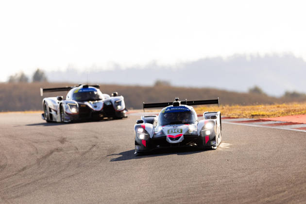 AUTO - MLC 2026 - PORTIMAO 86 SCOULAR Zack (nzl), BÜHLER LÃ na (sui), R-ace GP, Duqueine D09 - Toyota, LMP3, action during the 6th round of the 2026 Michelin Le Mans Cup on the Autodromo Internacional do Algarve from October 8 to 10, 2026 in Portimao, Portugal - Copyright: xJoaoxFilipex