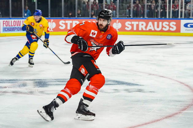 Ice Hockey CHL, Matchday 5: Kölner Haie vs. Herning Blue Fox on October 7, 2026, at the Lanxess Arena in Cologne. Ryan Macinnis, Cologne xDMx