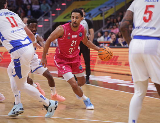 Joel Aminu, Telekom Baskets Bonn vs. FC Porto, Basketball Champions League (BCL), Photo by Jörn Wolter