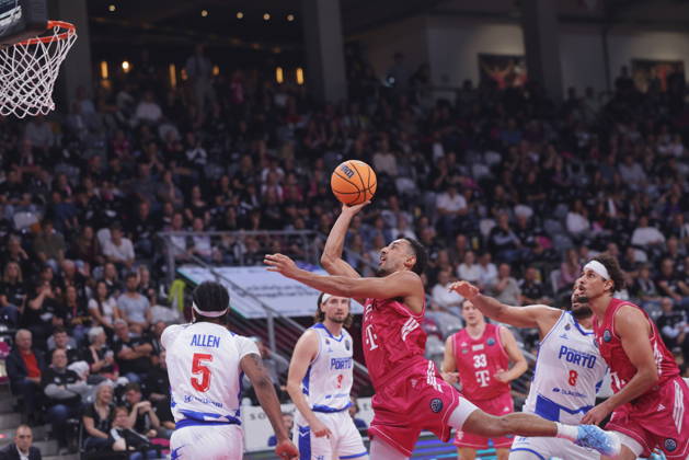 Joel Aminu, Telekom Baskets Bonn vs. FC Porto, Basketball Champions League (BCL), Photo by Jörn Wolter