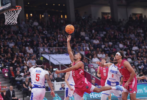 Joel Aminu, Telekom Baskets Bonn vs. FC Porto, Basketball Champions League (BCL), Photo by Jörn Wolter