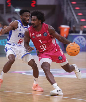 John Michael Wright, Telekom Baskets Bonn vs. FC Porto, Basketball Champions League (BCL), Photo by Jörn Wolter