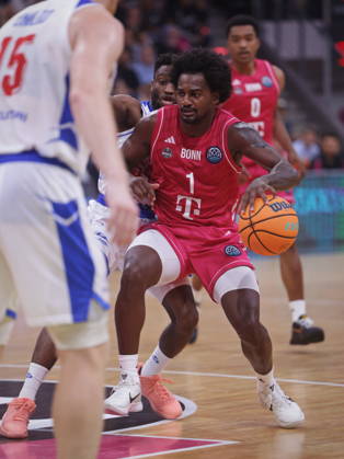 John Michael Wright, Telekom Baskets Bonn vs. FC Porto, Basketball Champions League (BCL), Photo by Jörn Wolter