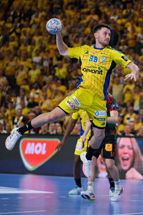 KIELCE 07.10.2026 MECZ 3. KOLEJKA RUNDA WSTEPNA LIGA MISTRZOW PILKA RECZNA MEZCZYZN SEZON 2026 2027 MENS HALDBALL PRELIMINARY ROUND EHF CHAMPIONS LEAGUE SEASON 2026 2027 MATCH: INDUSTRIA KIELCE - SC MAGDEBURG ALEKS VLAH FOT. MICHAL TRZPIS 400MM.PL NEWSPIX.PL --- newspix.pl