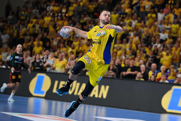 KIELCE 07.10.2026 MECZ 3. KOLEJKA RUNDA WSTEPNA LIGA MISTRZOW PILKA RECZNA MEZCZYZN SEZON 2026 2027 MENS HALDBALL PRELIMINARY ROUND EHF CHAMPIONS LEAGUE SEASON 2026 2027 MATCH: INDUSTRIA KIELCE - SC MAGDEBURG ALEKS VLAH FOT. MICHAL TRZPIS 400MM.PL NEWSPIX.PL --- newspix.pl