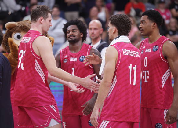 Telekom Baskets Bonn vs. FC Porto, Basketball Champions League (BCL). Photo by Jörn Wolter