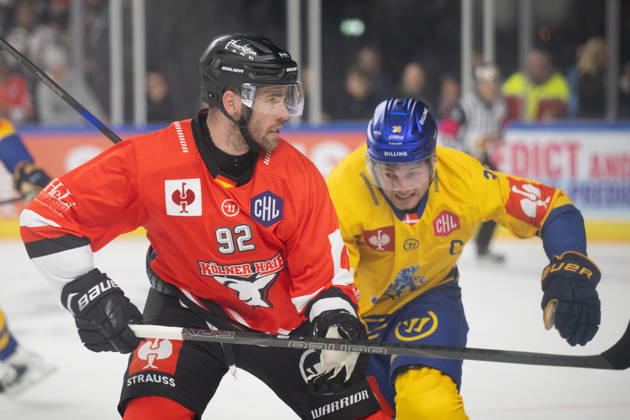 CHL Cologne Sharks vs. Herning Blue Fox, Cologne, October 7, 2026; Marcel Noebels, Cologne Sharks, forward, 92; CHL Cologne Sharks vs. Herning Blue Fox on October 7, 2026, at the LanxessArena in Cologne, Germany Copyright: xBEAUTIFULxSPORTS AndreasxDickx