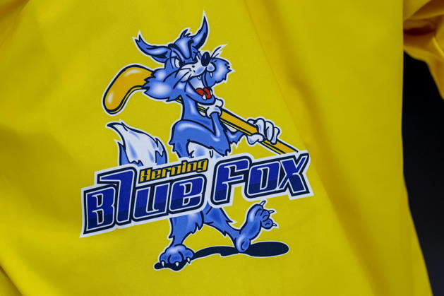 October 7, 2026, Ice Hockey, CHL, Kölner Haie vs. Blue Fox Herning, Champions Hockey League 2026–27, Matchday 5, 2026–27 Season, Lanxess Arena Cologne; Stock image, logo, club logo, banner, close-up of emblem, jersey, North Rhine-Westphalia, Germany