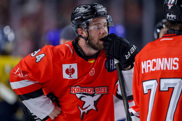 October 7, 2026, Ice Hockey, CHL, Kölner Haie vs. Blue Fox Herning, Champions Hockey League 2026–27, Matchday 5, 2026–27 Season, Lanxess Arena, Cologne, Robin Press, Kölner Haie, 94, North Rhine-Westphalia, Germany