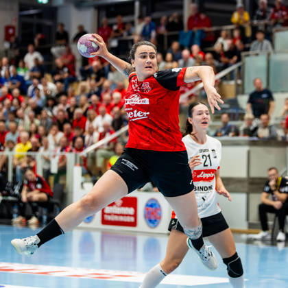 October 7, 2026, GER, Handball, Women, 2026–2027 Season, Alsco 1 Bl, Matchday 5, Thüringer HC vs. HSG Blomberg Lippe, Marcela Arounian, Thüringer HC, 36 99947 Bad Langensalza, Salza, Halle, Mehrz Sports Hall, Thuringia, Germany