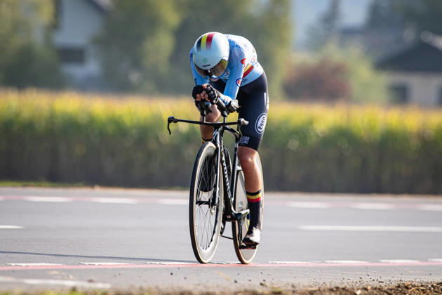 FIVE Laura UEC Road Cycling European Championships Ljubljana 2026 FIVE Laura BEL Belgium Landscape Event UEC Road Cycling European Championships 2026 Ljubljana Category Cycling Road Cycling European Championships Individual Time Trial Junior Women U19 Location Europe Slovenia Sencur Å enÄ u008Dur Discipline Individual Time Trial (ITT) Distance 22 km Date October 7, 2026 (Wednesday) Day 5