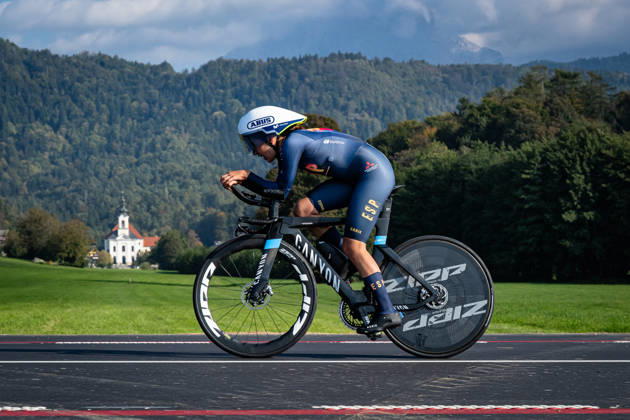 NEIRA DOMINGUEZ Alejandra UEC Road Cycling European Championships Ljubljana 2026 NEIRA DOMINGUEZ Alejandra ESP Spain Landscape Event UEC Road Cycling European Championships 2026 Ljubljana Category Cycling Road Cycling European Championships Individual Time Trial Junior Women U19 Location Europe Slovenia, Sencur (äenur) Discipline: Individual Time Trial (ITT) Distance: 22 km Date: October 7, 2026 (Wednesday), Day 5