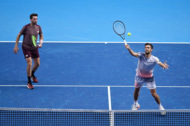 Austin KRAJICEK (USA) & Nikola MEKTIC (CRO), OCTOBER 6, 2026 - Tennis : Kinoshita Group Japan Open Tennis Championships 2026 Men s Doubles Final at Ariake Coliseum, Tokyo, Japan. Noxthirdxpartyxsales aflo_353937581 KenjiroxMatsuox