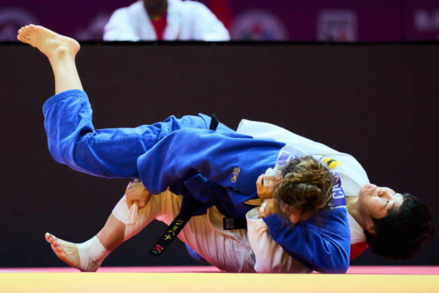 Haruka Kaju (JPN), OCTOBER 6, 2026 -Judo : World Judo Championships BAKU2026 Women s -63kg3rd Round match at National Gymnastics Arena in Baku, Azerbaijan. Noxthirdxpartyxsales  aflo_354200393 KenxAsakurax