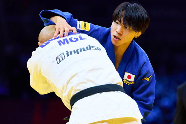 Takeshi Takeoka (JPN), OCTOBER 5, 2026 -Judo : World Judo Championships BAKU2026 Mens -66kg3rd place match at National Gymnastics Arena in Baku, Azerbaijan. Noxthirdxpartyxsales aflo_354220565 KenxAsakurax
