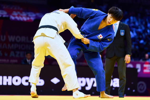 Takeshi Takeoka (JPN), OCTOBER 5, 2026 -Judo : World Judo Championships BAKU2026 Mens -66kg3rd place match at National Gymnastics Arena in Baku, Azerbaijan. Noxthirdxpartyxsales aflo_354220566 KenxAsakurax