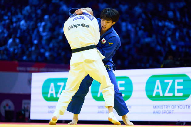 Takeshi Takeoka (JPN), OCTOBER 5, 2026 -Judo : World Judo Championships BAKU2026 Mens -66kg3rd place match at National Gymnastics Arena in Baku, Azerbaijan. Noxthirdxpartyxsales aflo_354220570 KenxAsakurax