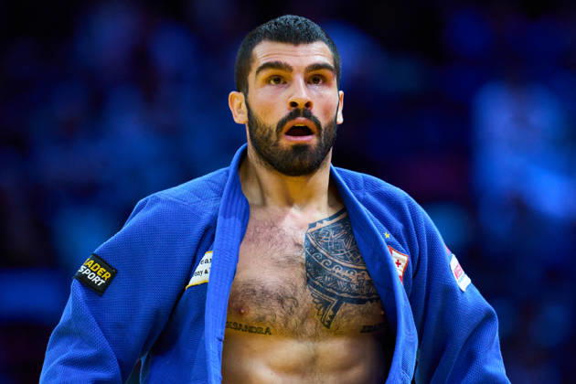 Grigalashvili Tato (GEO), OCTOBER 6, 2026 -Judo : World Judo Championships BAKU2026 Mens -81kg 2nd Round match at National Gymnastics Arena in Baku, Azerbaijan. Noxthirdxpartyxsales aflo_354038270 KenxAsakurax