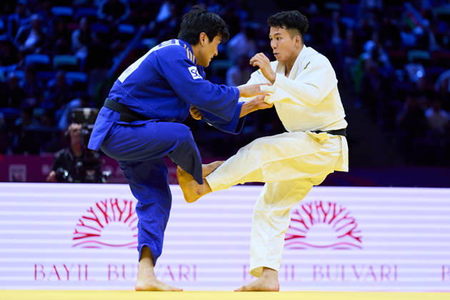 Yuhei Oino (JPN), OCTOBER 6, 2026 -Judo : World Judo Championships BAKU2026 Mens -81kg 2nd Round match at National Gymnastics Arena in Baku, Azerbaijan. Noxthirdxpartyxsales aflo_354038282 KenxAsakurax