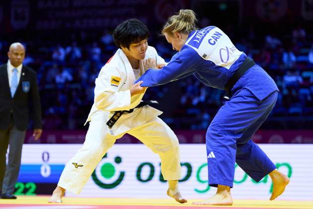 Haruka Kaju (JPN), OCTOBER 6, 2026 -Judo : World Judo Championships BAKU2026 Women s -63kg2nd Round match at National Gymnastics Arena in Baku, Azerbaijan. Noxthirdxpartyxsales  aflo_354038284 KenxAsakurax