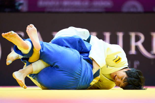 Haruka Kaju (JPN), OCTOBER 6, 2026 -Judo : World Judo Championships BAKU2026 Women s -63kg3rd Round match at National Gymnastics Arena in Baku, Azerbaijan. Noxthirdxpartyxsales  aflo_354038292 KenxAsakurax