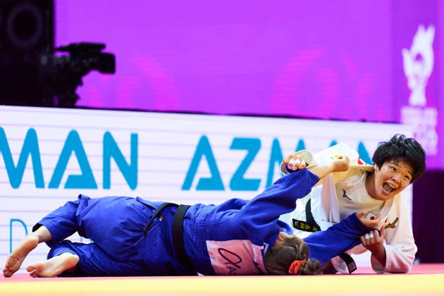 Haruka Kaju (JPN), OCTOBER 6, 2026 -Judo : World Judo Championships BAKU2026 Women s -63kg match at National Gymnastics Arena in Baku, Azerbaijan. Noxthirdxpartyxsales  aflo_354038303 KenxAsakurax