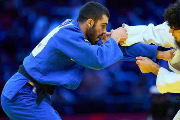 Grigalashvili Tato (GEO), OCTOBER 7, 2026 -Judo : World Judo Championships BAKU2026 Mens -81kg 2nd Round match at National Gymnastics Arena in Baku, Azerbaijan. Noxthirdxpartyxsales aflo_354044845 KenxAsakurax