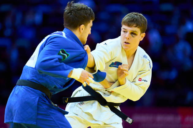 Simin Mihajlo (SRB), OCTOBER 7, 2026 -Judo : World Judo Championships BAKU2026 Mens -81kg 2nd Round match at National Gymnastics Arena in Baku, Azerbaijan. Noxthirdxpartyxsales  aflo_354044850 KenxAsakurax