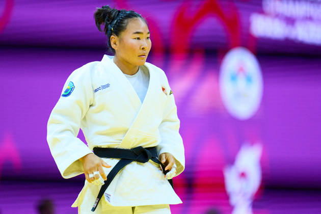Bold Gankhaich (MGL), OCTOBER 7, 2026 -Judo : World Judo Championships BAKU2026 Women s -63kg2nd Round match at National Gymnastics Arena in Baku, Azerbaijan. Noxthirdxpartyxsales aflo_354044854 KenxAsakurax