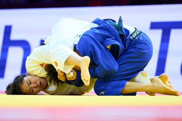Lkhagvatogoo Enkhriilen (MGL), OCTOBER 7, 2026 -Judo : World Judo Championships BAKU2026 Women s -63kg2nd Round match at National Gymnastics Arena in Baku, Azerbaijan. Noxthirdxpartyxsales  aflo_354044872 KenxAsakurax