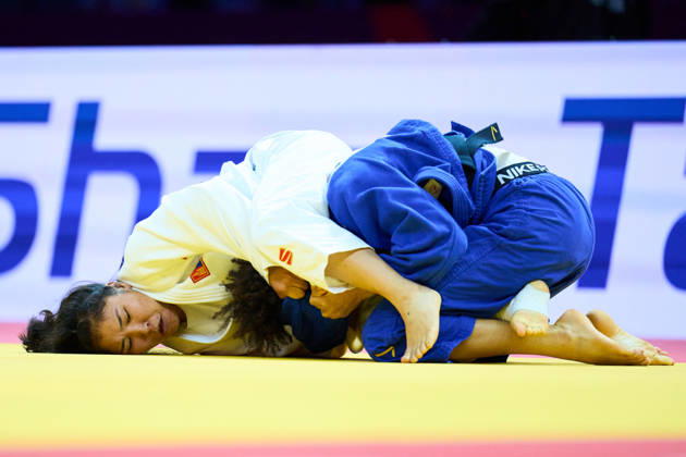 Lkhagvatogoo Enkhriilen (MGL), OCTOBER 7, 2026 -Judo : World Judo Championships BAKU2026 Women s -63kg2nd Round match at National Gymnastics Arena in Baku, Azerbaijan. Noxthirdxpartyxsales  aflo_354044873 KenxAsakurax