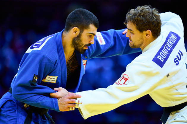 Grigalashvili Tato (GEO), OCTOBER 7, 2026 -Judo : World Judo Championships BAKU2026 Mens -81kg 3rd Round match at National Gymnastics Arena in Baku, Azerbaijan. Noxthirdxpartyxsales aflo_354044885 KenxAsakurax