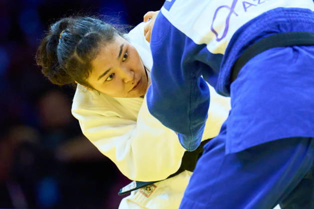 Lkhagvatogoo Enkhriilen (MGL), OCTOBER 7, 2026 - Judo : World Judo Championships BAKU2026 Women s -63kg3rd place match at National Gymnastics Arena in Baku, Azerbaijan. Noxthirdxpartyxsales  aflo_354113102 KenxAsakurax