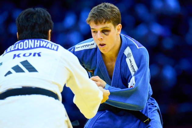Simin Mihajlo (SRB), OCTOBER 7, 2026 - Judo : World Judo Championships BAKU2026 Mens -81kg 3rd place match at National Gymnastics Arena in Baku, Azerbaijan. Noxthirdxpartyxsales  aflo_354113170 KenxAsakurax