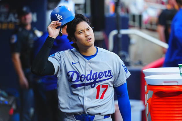 Shohei Ohtani,(Dodgers) Starting lineup Shohei Ohtani Oct.7,2026 - Baseball : MLB, Baseball Herren, USA National League Division Series Atlanta Braves vs. Los Angeles Dodgers Venue: Truist Park (Cumberland, Georgia, USA)  aflo_354249835 YujixArakawax