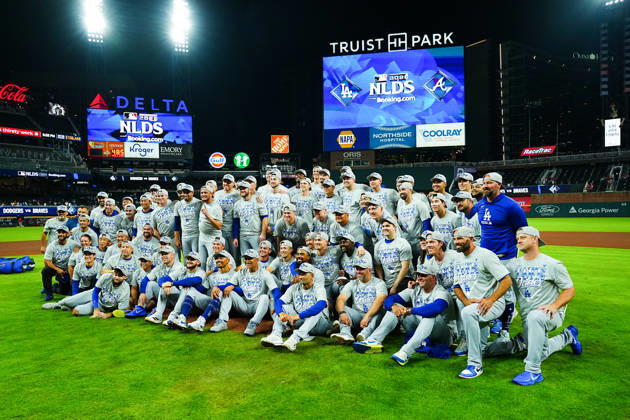 Shohei Ohtani,(Dodgers) Starting lineup Shohei Ohtani Yamamoto Yoshinobu Roki SASAKI Oct.7,2026 - Baseball : MLB, Baseball Herren, USA National League Division Series Atlanta Braves vs. Los Angeles Dodgers Venue: Truist Park (Cumberland, Georgia, USA)  aflo_354249875 YujixArakawax