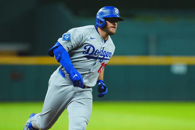 Maxwell Steven Muncy(Dodgers) Starting lineup Maxwell Steven Muncy Oct.7,2026 - Baseball : MLB, Baseball Herren, USA National League Division Series Atlanta Braves vs. Los Angeles Dodgers Venue: Truist Park (Cumberland, Georgia, USA) aflo_354249877 YujixArakawax