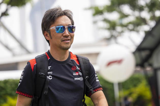 F1 - SINGAPORE GRAND PRIX 2026 KOMATSU Ayao (jpn), Team Principal of TGR Haas F1 Team, portrait during the 2026 Formula 1 Singapore Grand Prix, 17th round of the 2026 Formula One World Championship, WM, Weltmeisterschaft from October 9 to 11, 2026 on the Marina Bay Street Circuit, in Singapore, Singapore - SingaporeSingapore Copyright: xJulienxDelfossex